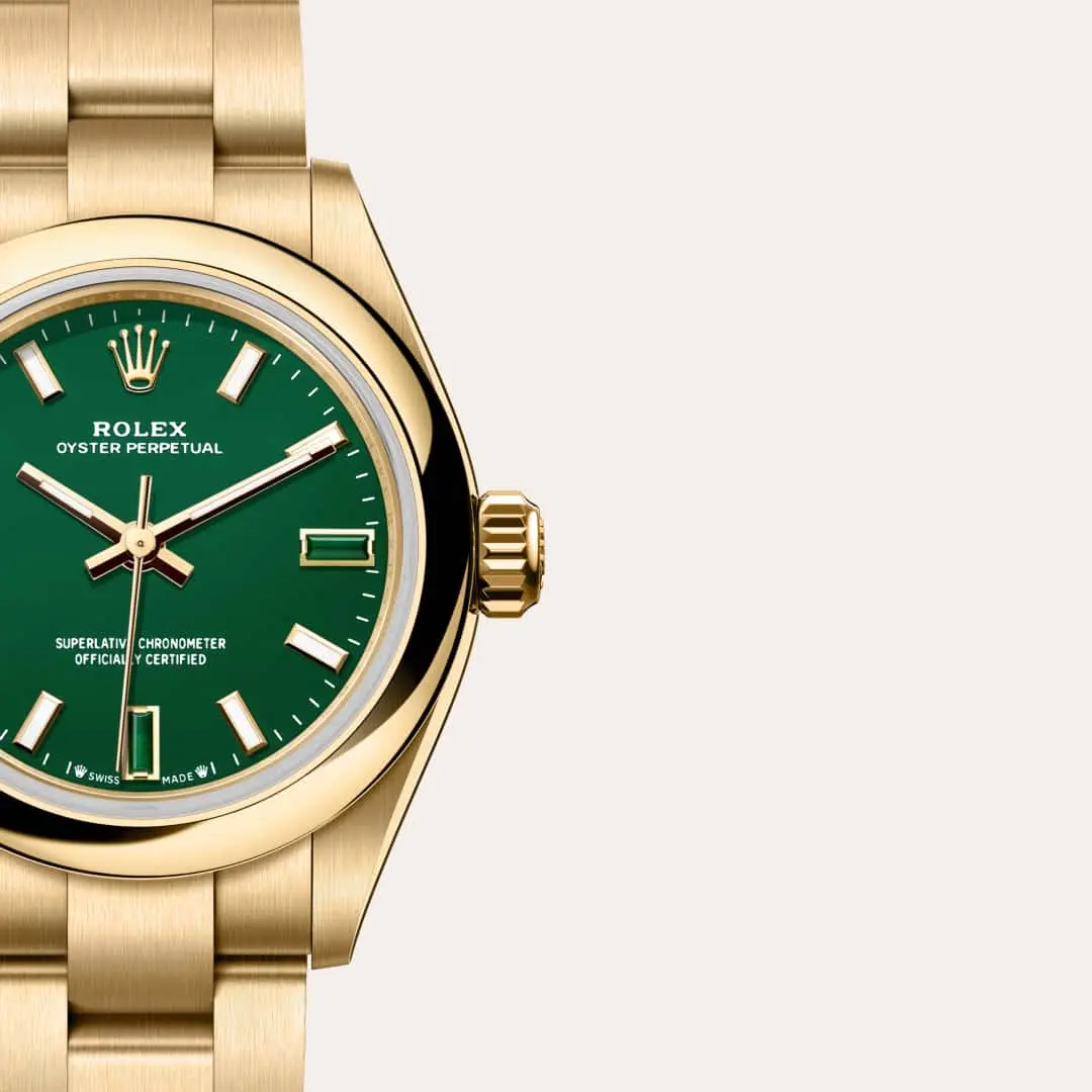Rolex Oyster Perpetual 28 ze stali Oystersteel i żółtego złota,  M276208-0002 - W.KRUK