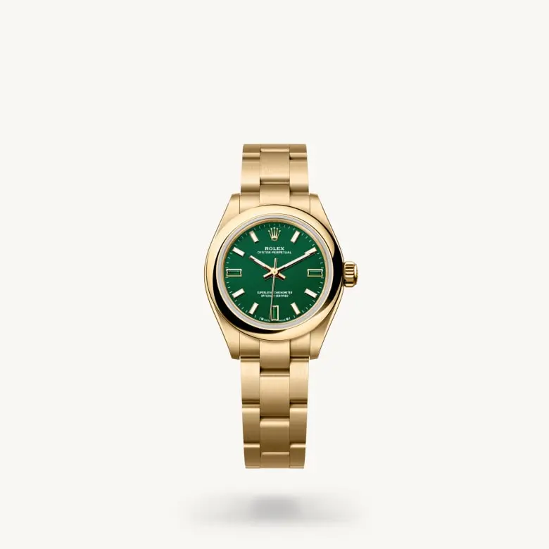 Rolex Oyster Perpetual 28 ze stali Oystersteel i żółtego złota,  M276208-0002 - W.KRUK