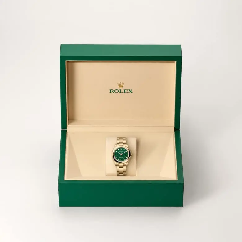 Rolex Oyster Perpetual 28 ze stali Oystersteel i żółtego złota,  M276208-0002 - W.KRUK
