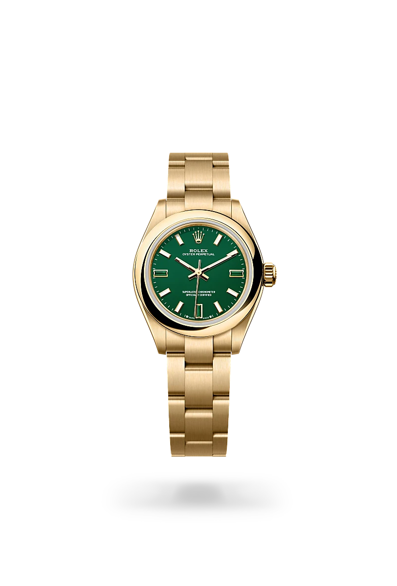 Rolex Oyster Perpetual 28 ze stali Oystersteel i żółtego złota,  M276208-0002 - W.KRUK