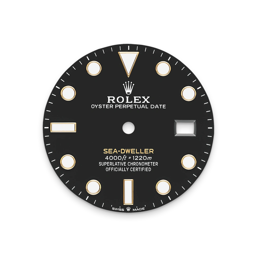 rolex Sea-Dweller, Żółty Rolesor – połączenie stali Oystersteel z żółtym złotem, M126603-0001 - W.KRUK