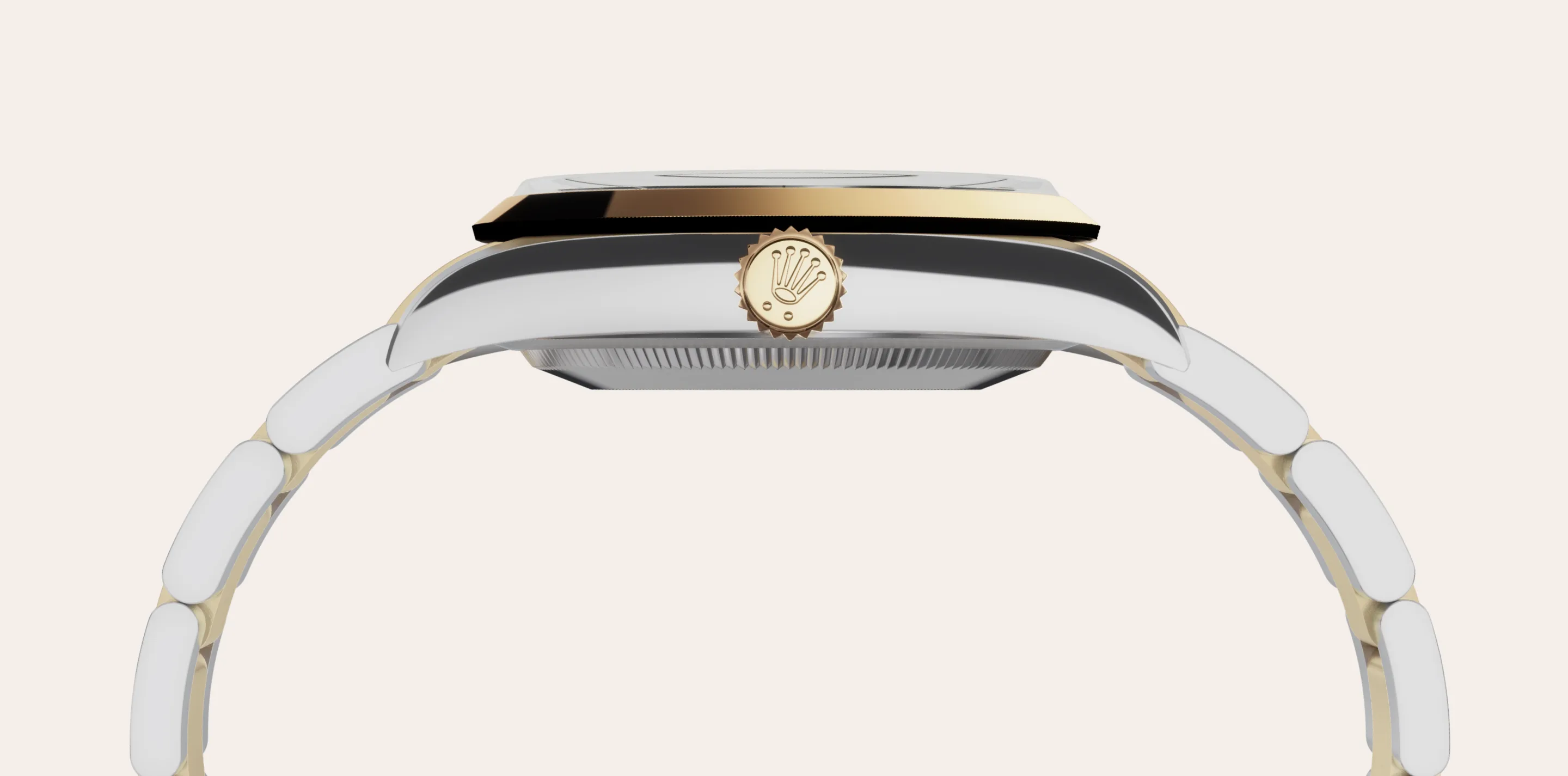rolex Explorer 36, Żółty Rolesor – połączenie stali Oystersteel z żółtym złotem, M124273-0001 - W.KRUK