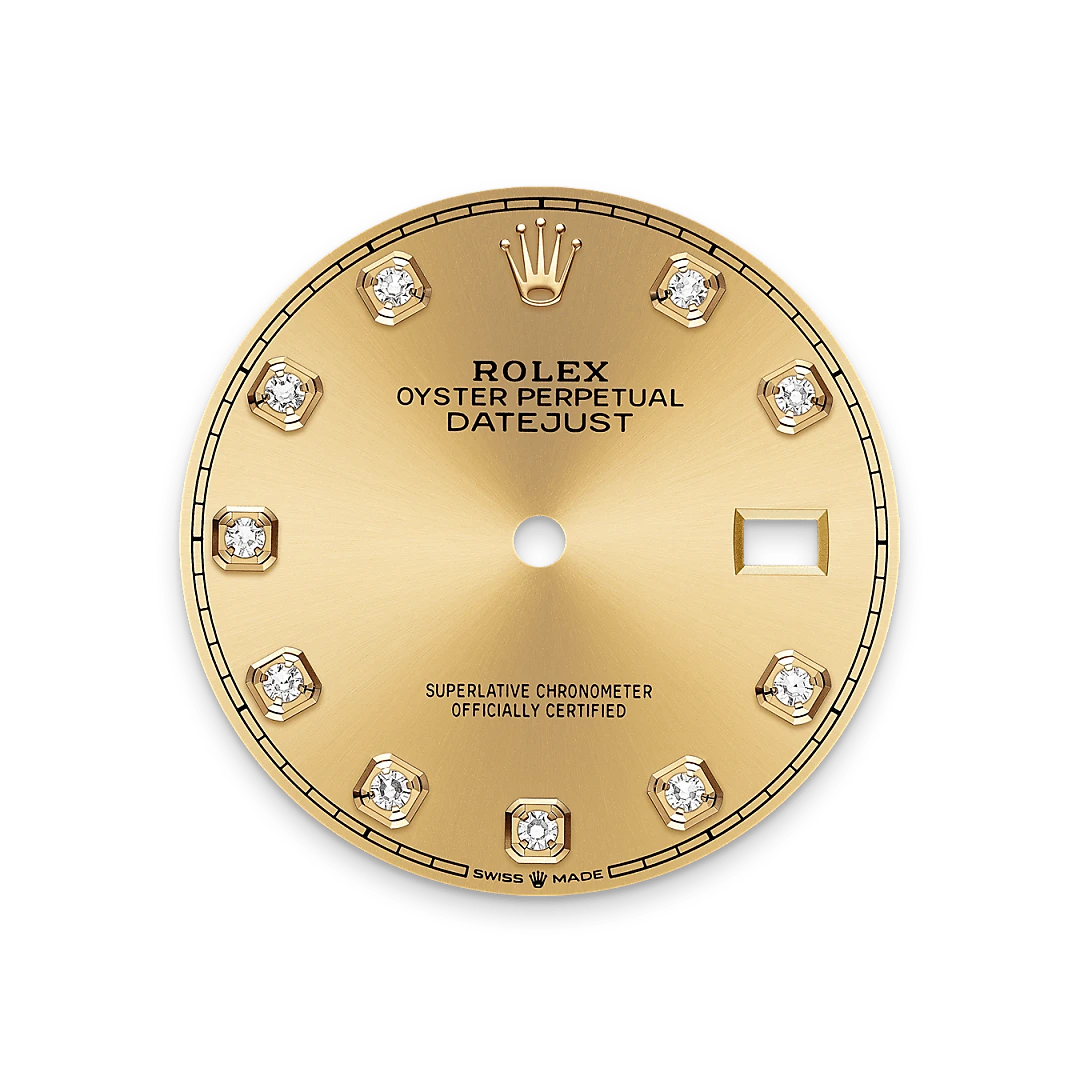 rolex Datejust 36, Żółty Rolesor – połączenie stali Oystersteel z żółtym złotem, M126233-0018 - W.KRUK