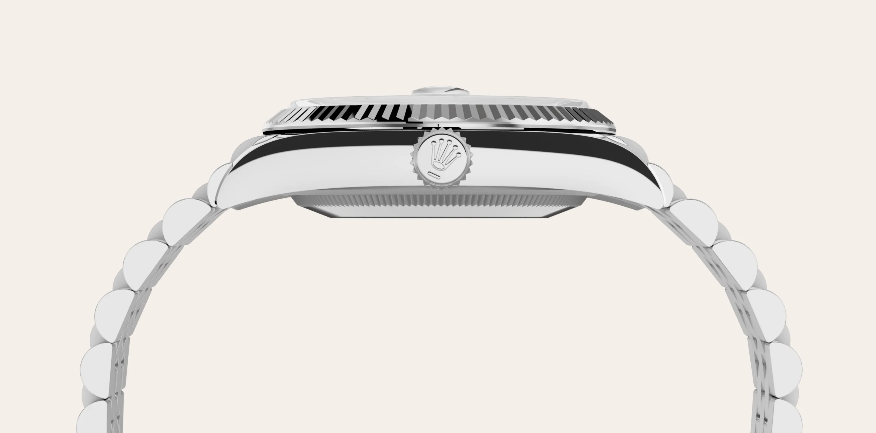 rolex Datejust 36, Biały Rolesor – połączenie stali Oystersteel z białym złotem, M126234-0037 - W.KRUK