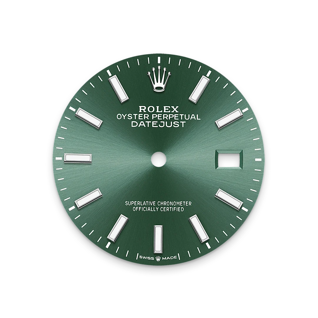 rolex Datejust 36, Biały Rolesor – połączenie stali Oystersteel z białym złotem, M126234-0051 - W.KRUK