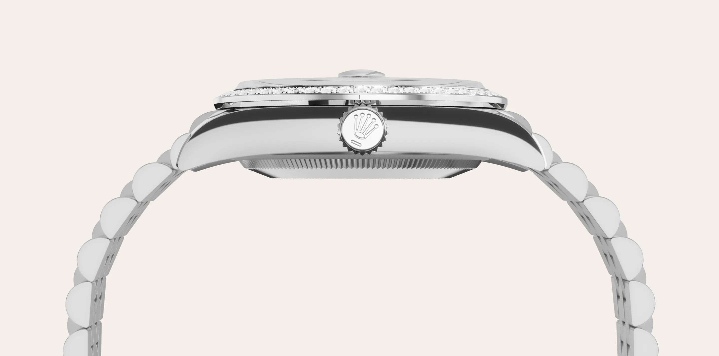 rolex Datejust 36, Biały Rolesor – połączenie stali Oystersteel z białym złotem, M126284RBR-0011 - W.KRUK