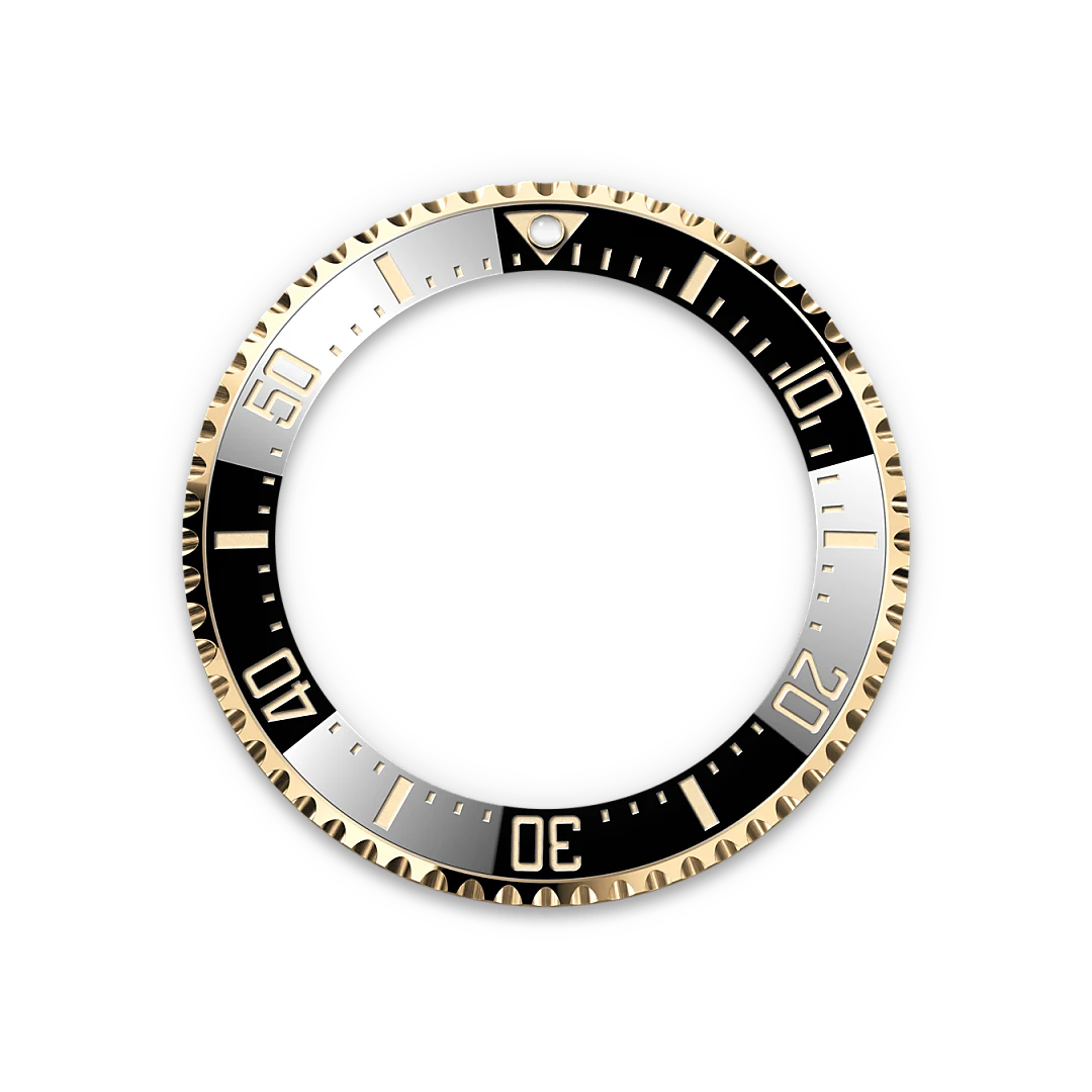 rolex Sea-Dweller, Żółty Rolesor – połączenie stali Oystersteel z żółtym złotem, M126603-0001 - W.KRUK