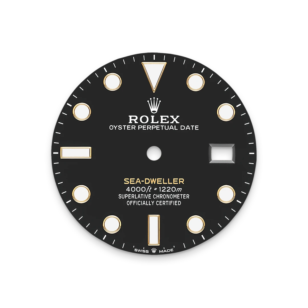 rolex Sea-Dweller, Żółty Rolesor – połączenie stali Oystersteel z żółtym złotem, M126603-0001 - W.KRUK