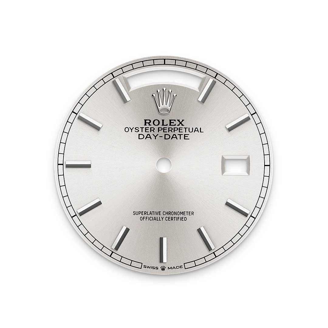 rolex Day-Date 36, 18-karatowe białe złoto, M128239-0005 - W.KRUK