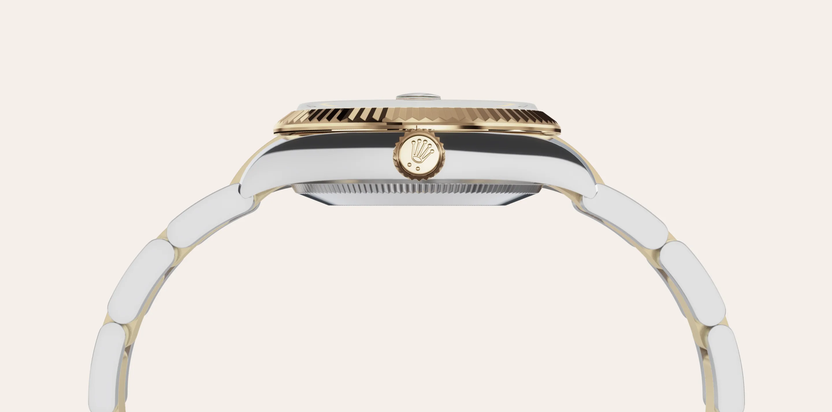 rolex Datejust 31, Żółty Rolesor – połączenie stali Oystersteel z żółtym złotem, M278273-0019 - W.KRUK