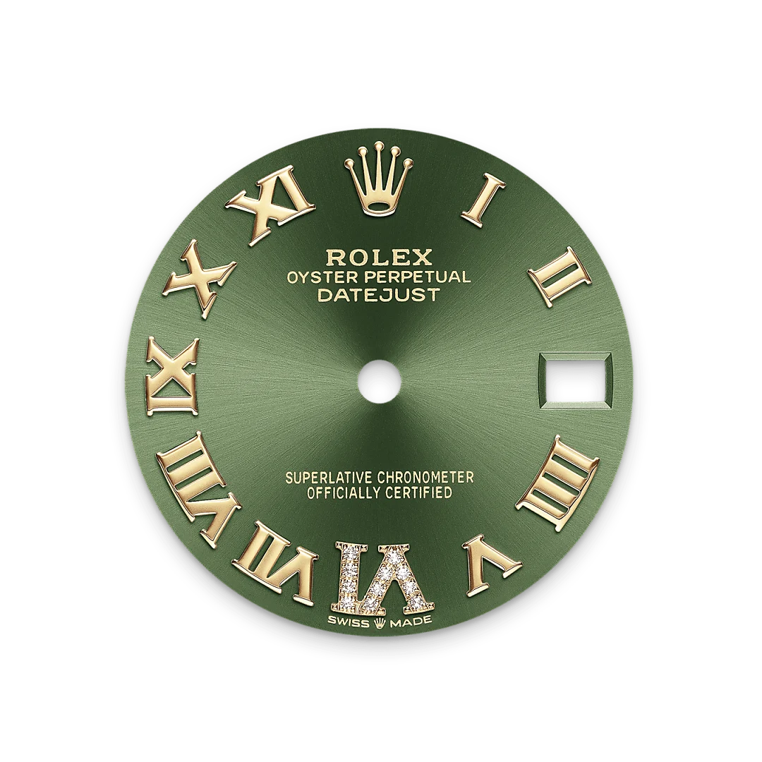 rolex Datejust 31, Żółty Rolesor – połączenie stali Oystersteel z żółtym złotem, M278343RBR-0016 - W.KRUK