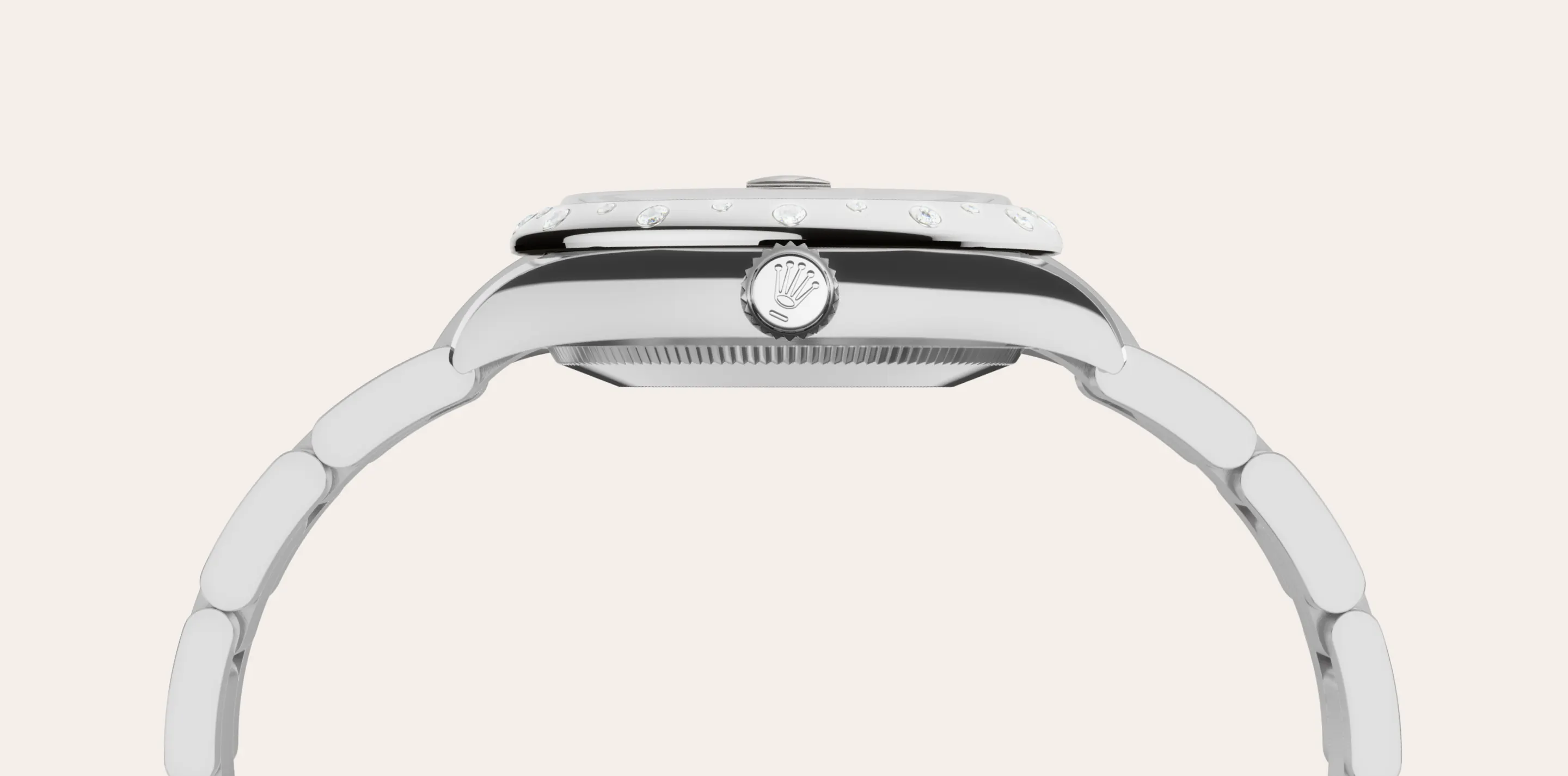 rolex Datejust 31, Biały Rolesor – połączenie stali Oystersteel z białym złotem, M278344RBR-0021 - W.KRUK