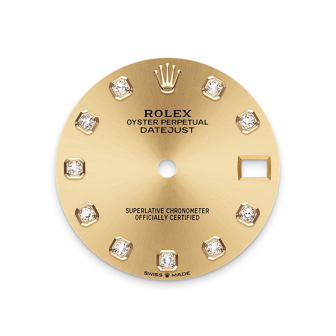rolex Datejust 31, Żółty Rolesor – połączenie stali Oystersteel z żółtym złotem, M278383RBR-0025 - W.KRUK