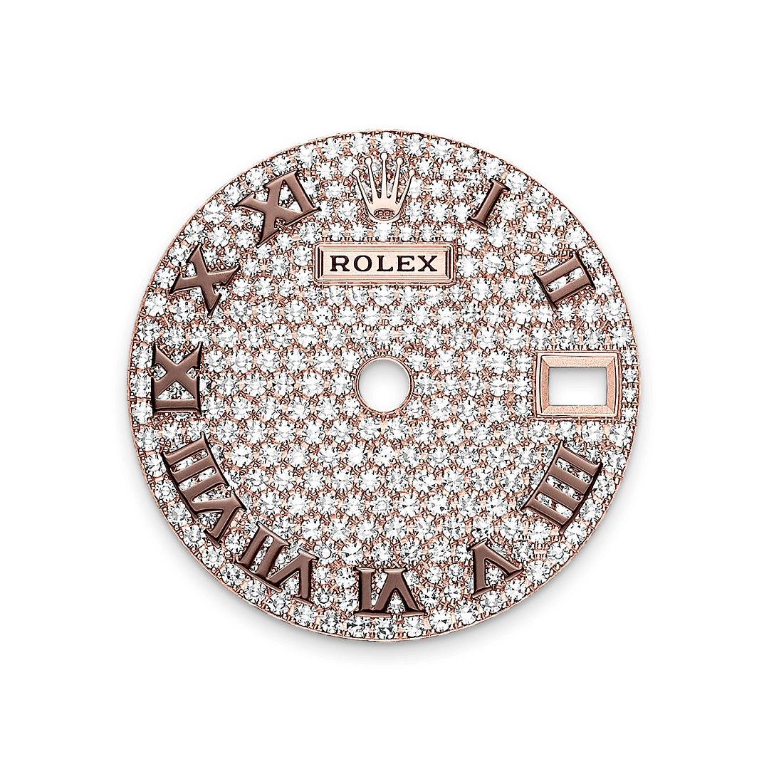 rolex Lady-Datejust, 18-karatowe różowe złoto Everose, M279135RBR-0021 - W.KRUK