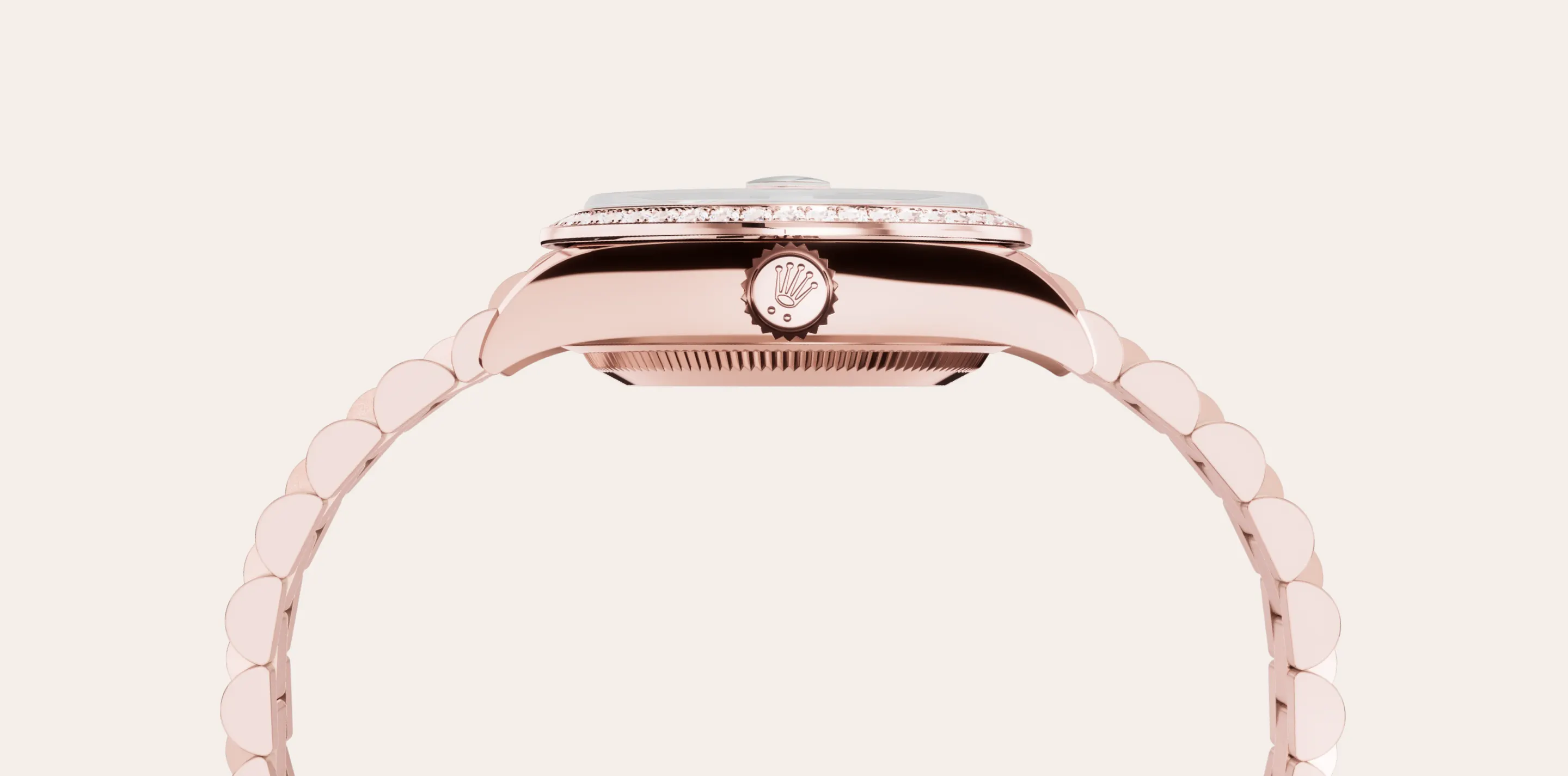 rolex Lady-Datejust, 18-karatowe różowe złoto Everose, M279135RBR-0021 - W.KRUK