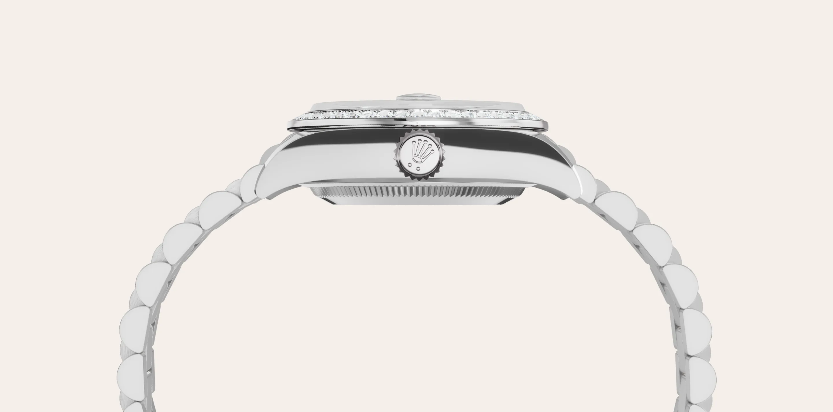 rolex Lady-Datejust, 18-karatowe białe złoto, M279139RBR-0002 - W.KRUK