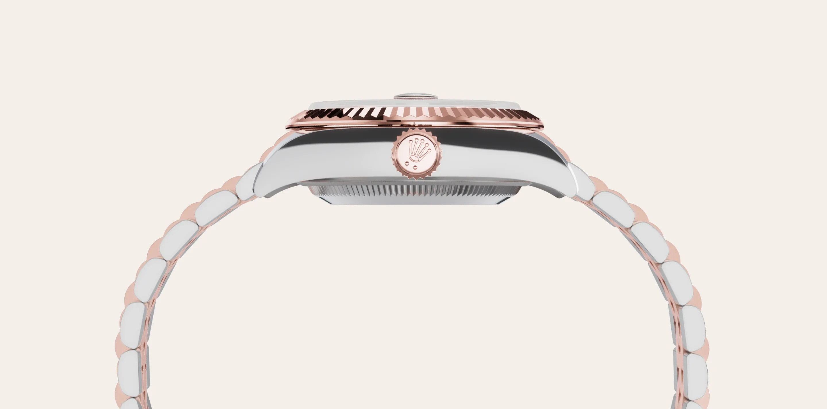 rolex Lady-Datejust, Rolesor Everose – połączenie stali Oystersteel z różowym złotem Everose, M279171-0007 - W.KRUK