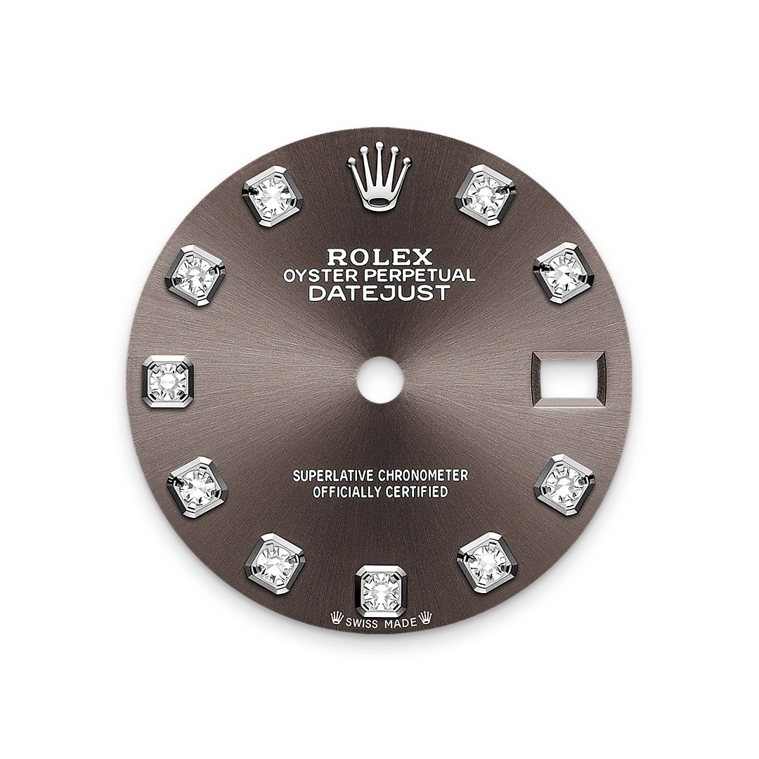 rolex Lady-Datejust, Biały Rolesor – połączenie stali Oystersteel z białym złotem, M279174-0015 - W.KRUK