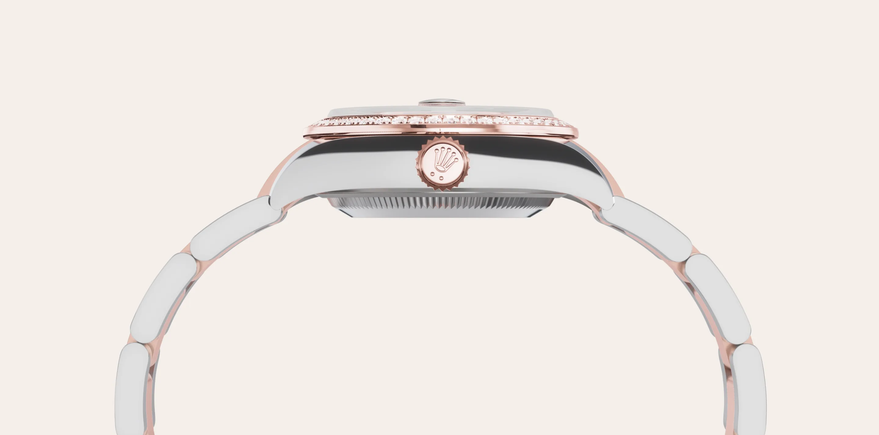 rolex Lady-Datejust, Rolesor Everose – połączenie stali Oystersteel z różowym złotem Everose, M279381RBR-0004 - W.KRUK