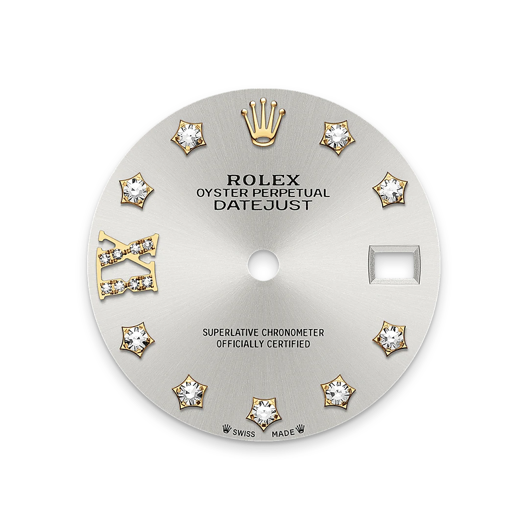 rolex Lady-Datejust, Żółty Rolesor – połączenie stali Oystersteel z żółtym złotem, M279383RBR-0003 - W.KRUK