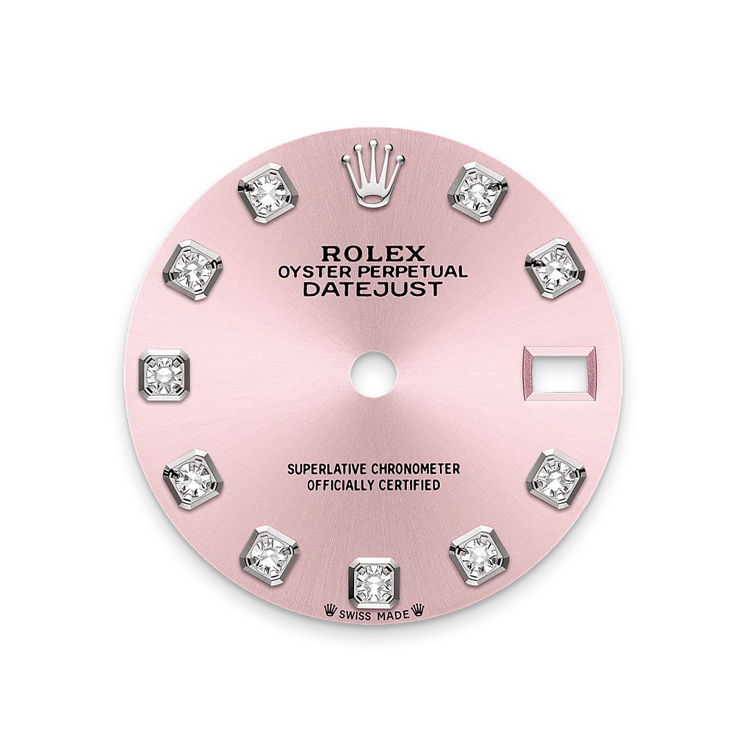 rolex Lady-Datejust, Biały Rolesor – połączenie stali Oystersteel z białym złotem, M279384RBR-0004 - W.KRUK