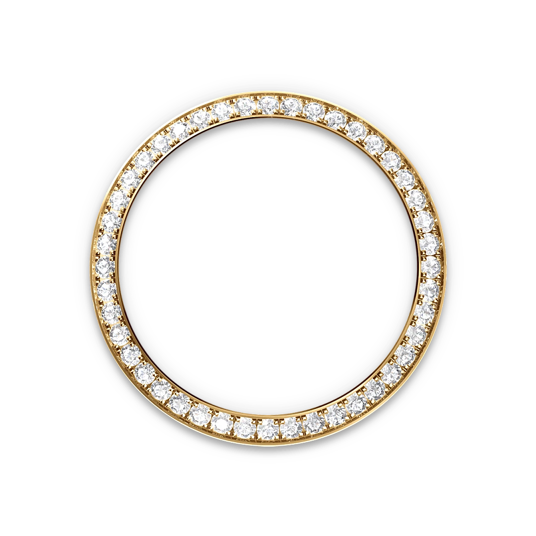 rolex Lady-Datejust, 18-karatowe żółte złoto z zaczepami i bokami wysadzanymi brylantami, M279458RBR-0001 - W.KRUK