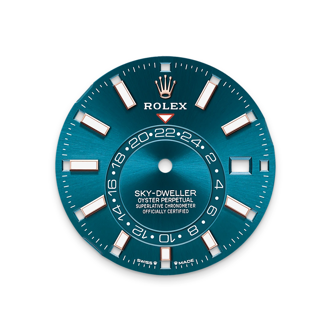 rolex Sky-Dweller, 18-karatowe różowe złoto Everose, M336935-0001 - W.KRUK