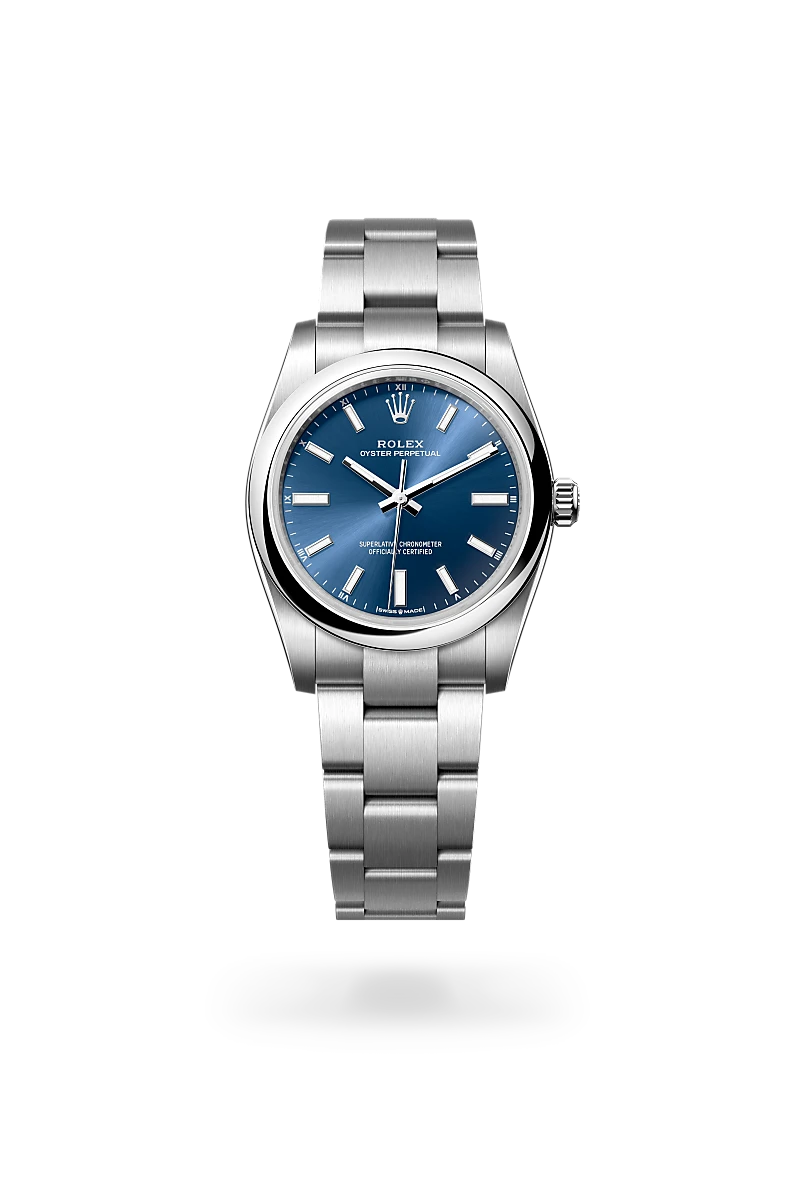 Rolex Oyster Perpetual 34, Stal Oystersteel, M124200-0003 - W.KRUK