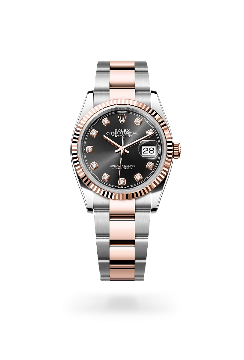 Rolex Datejust 36, Rolesor Everose – połączenie stali Oystersteel z różowym złotem Everose, M126231-0020 - W.KRUK