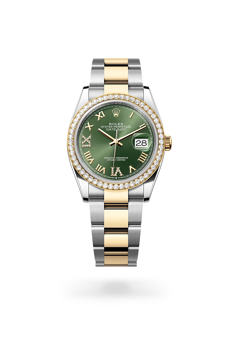 Rolex Datejust 36, Żółty Rolesor – połączenie stali Oystersteel z żółtym złotem, M126283RBR-0012 - W.KRUK