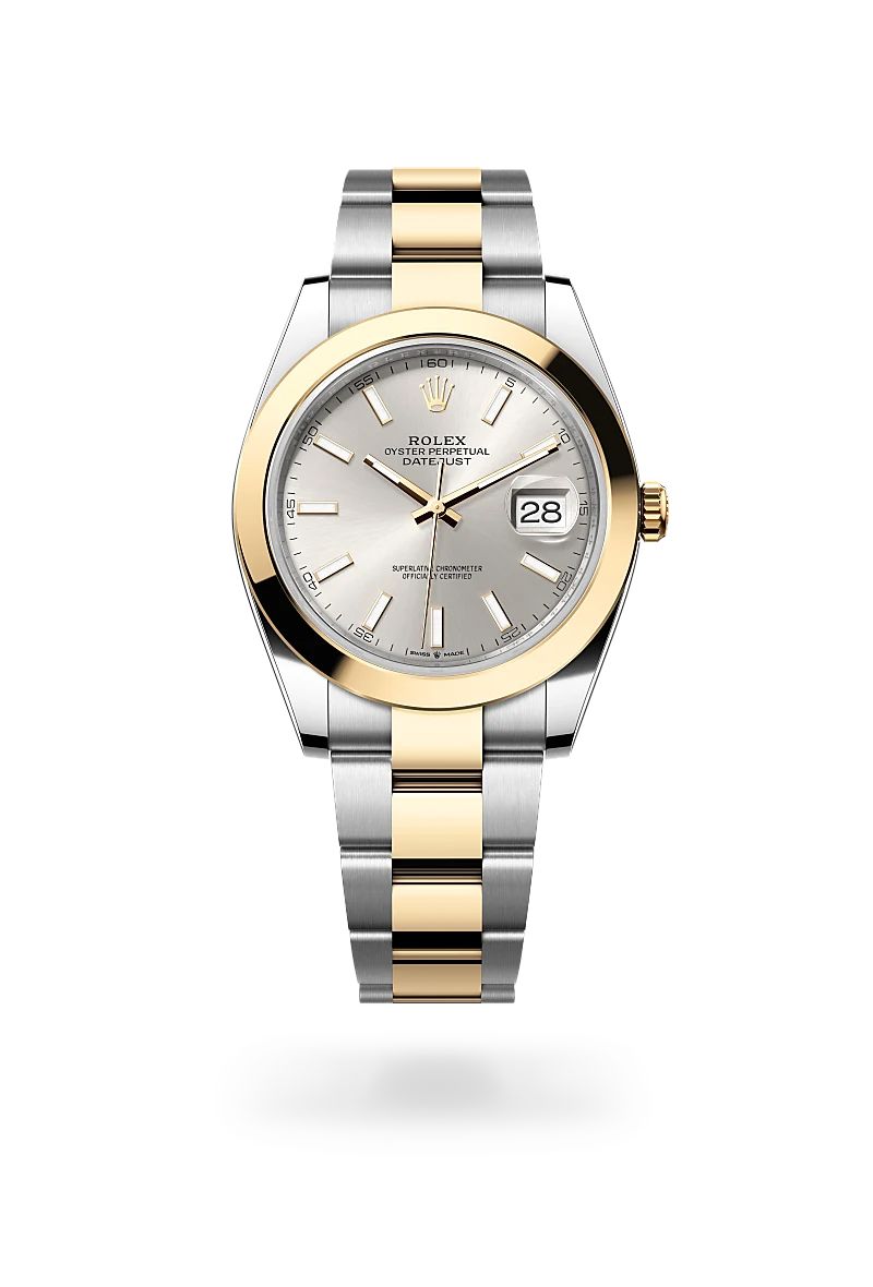 Rolex Datejust 41, Żółty Rolesor – połączenie stali Oystersteel z żółtym złotem, M126303-0001 - W.KRUK