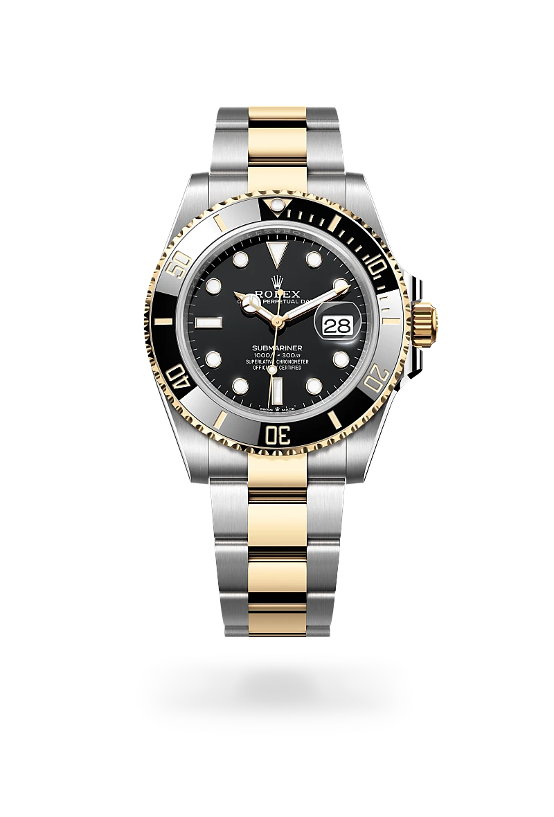 Rolex Submariner Date, Żółty Rolesor – połączenie stali Oystersteel z żółtym złotem, M126613LN-0002 - W.KRUK