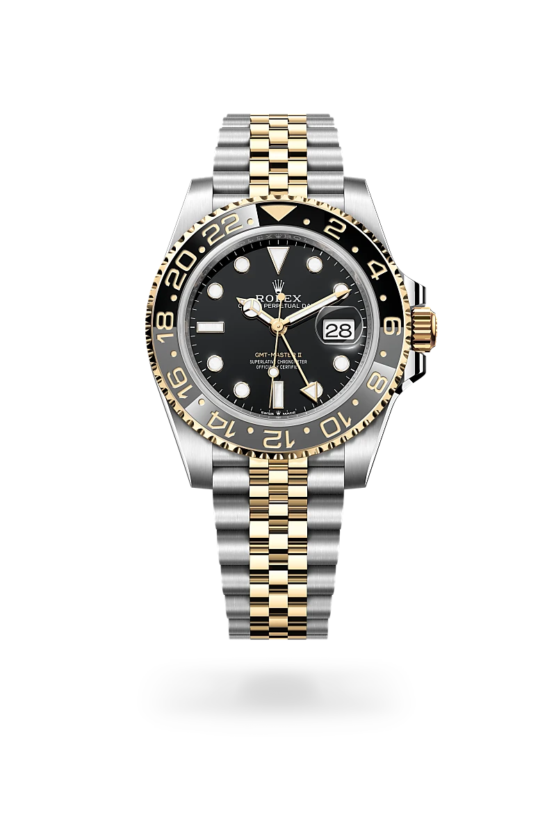 Rolex GMT-Master II, Żółty Rolesor – połączenie stali Oystersteel z żółtym złotem, M126713GRNR-0001 - W.KRUK