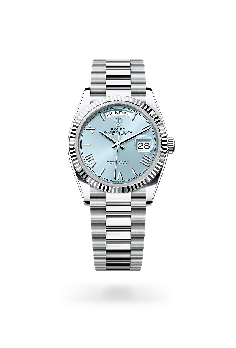 Rolex Day-Date 36, Platyna, M128236-0018 - W.KRUK