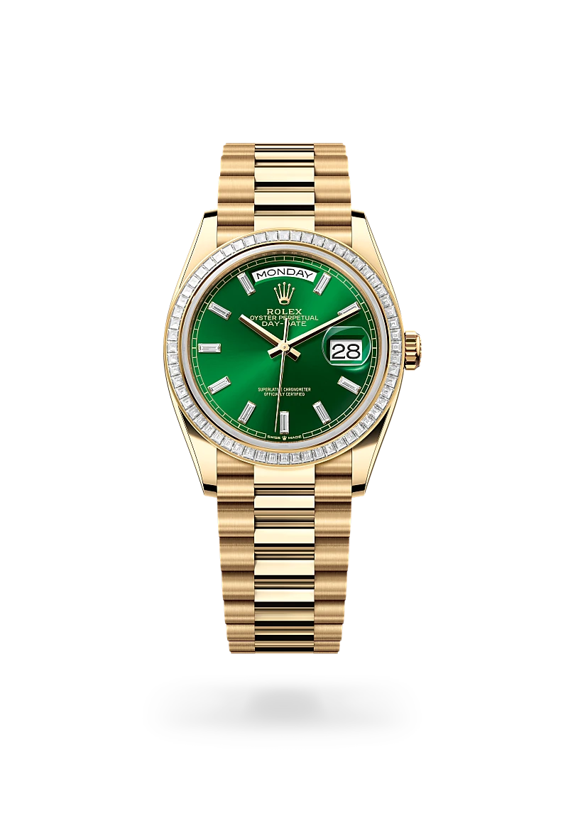 Rolex Day-Date 36, 18-karatowe żółte złoto, M128398TBR-0035 - W.KRUK
