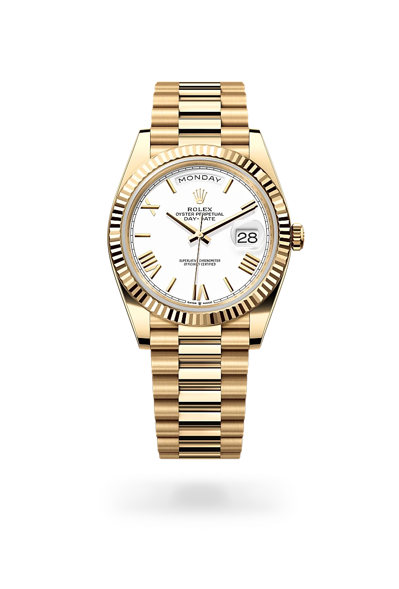 Rolex Day-Date 40, 18-karatowe żółte złoto, M228238-0042 - W.KRUK