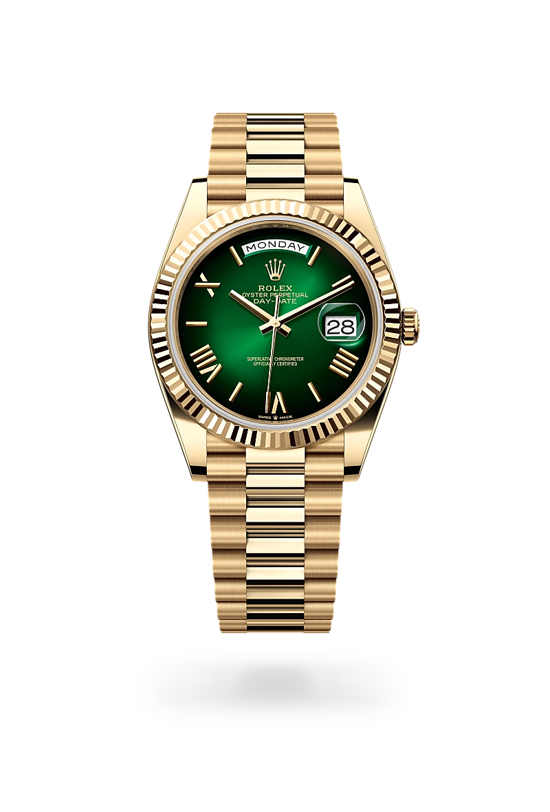 Rolex Day-Date 40, 18-karatowe żółte złoto, M228238-0069 - W.KRUK