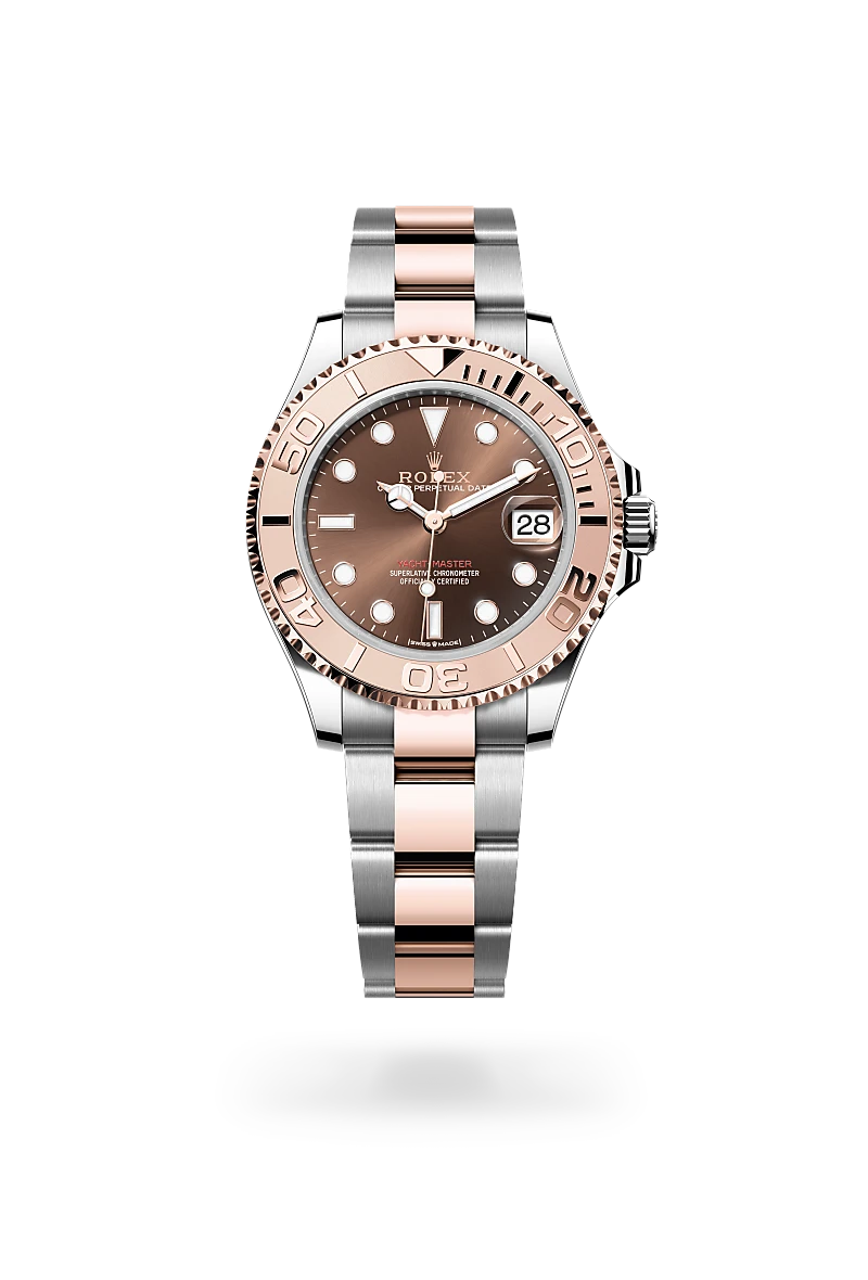 Rolex Yacht-Master 37, Rolesor Everose – połączenie stali Oystersteel z różowym złotem Everose, M268621-0003 - W.KRUK