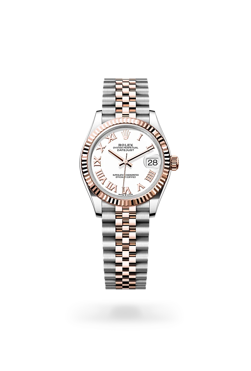 Rolex Datejust 31, Rolesor Everose – połączenie stali Oystersteel z różowym złotem Everose, M278271-0002 - W.KRUK