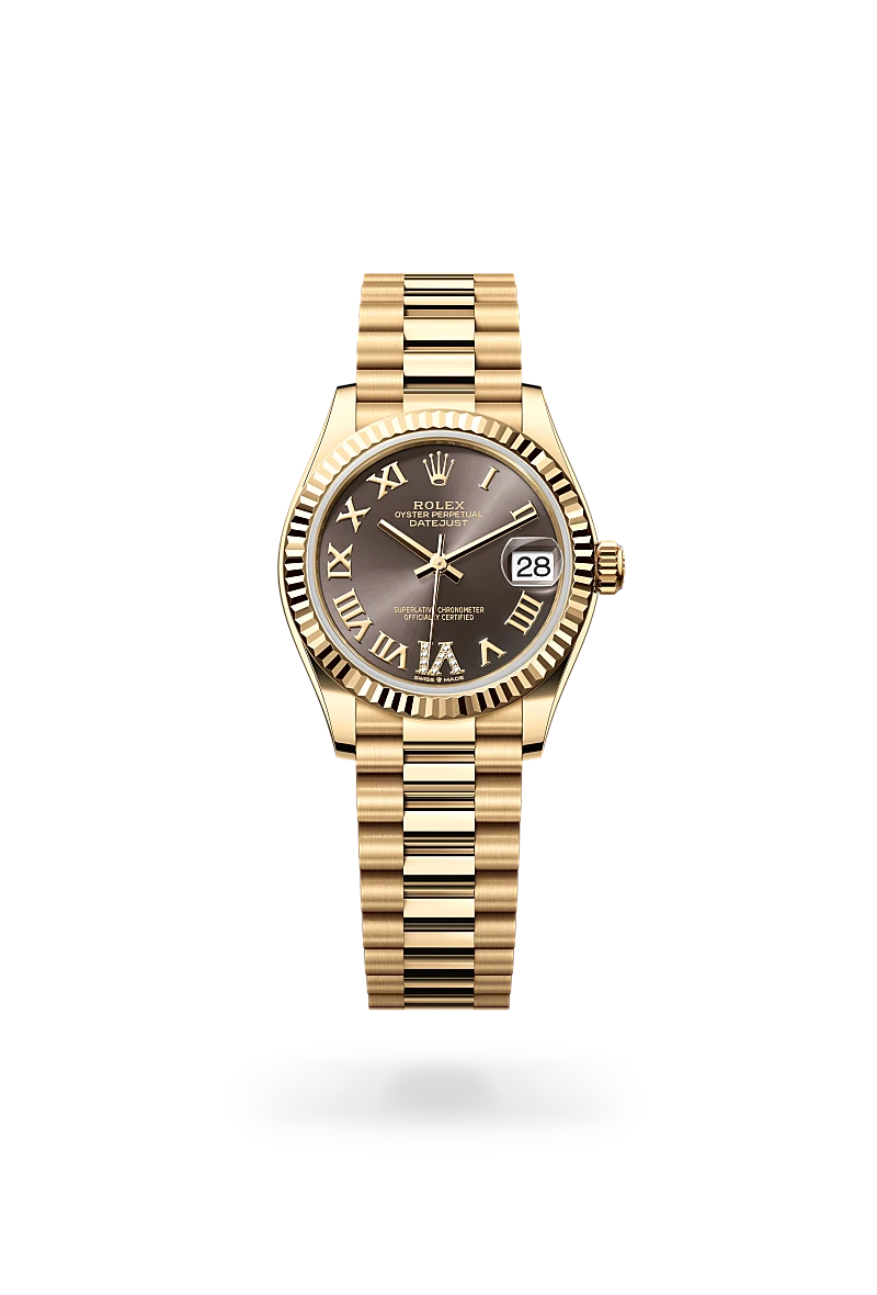 Rolex Datejust 31, 18-karatowe żółte złoto, M278278-0032 - W.KRUK