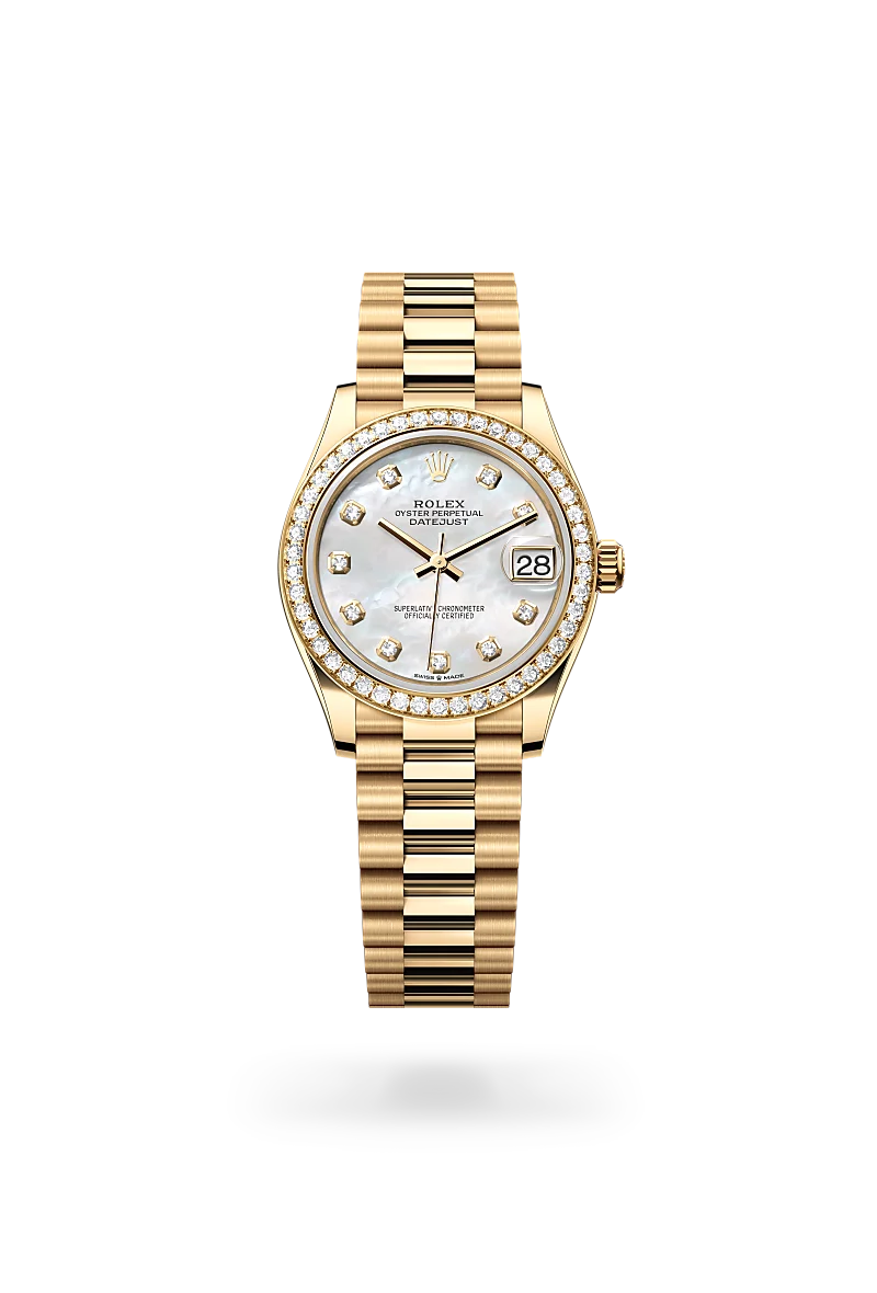 Rolex Datejust 31, 18-karatowe żółte złoto, M278288RBR-0006 - W.KRUK