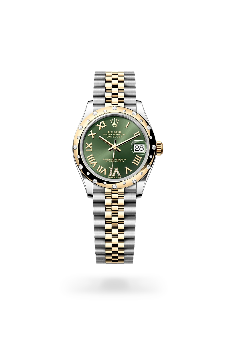 Rolex Datejust 31, Żółty Rolesor – połączenie stali Oystersteel z żółtym złotem, M278343RBR-0016 - W.KRUK