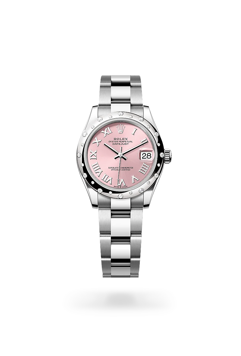 Rolex Datejust 31, Biały Rolesor – połączenie stali Oystersteel z białym złotem, M278344RBR-0021 - W.KRUK