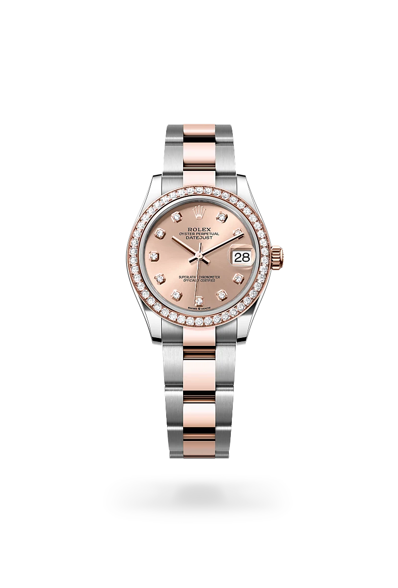 Rolex Datejust 31, Rolesor Everose – połączenie stali Oystersteel z różowym złotem Everose, M278381RBR-0023 - W.KRUK