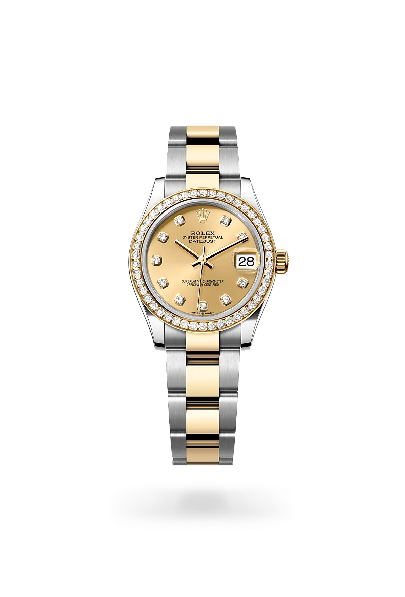Rolex Datejust 31, Żółty Rolesor – połączenie stali Oystersteel z żółtym złotem, M278383RBR-0025 - W.KRUK