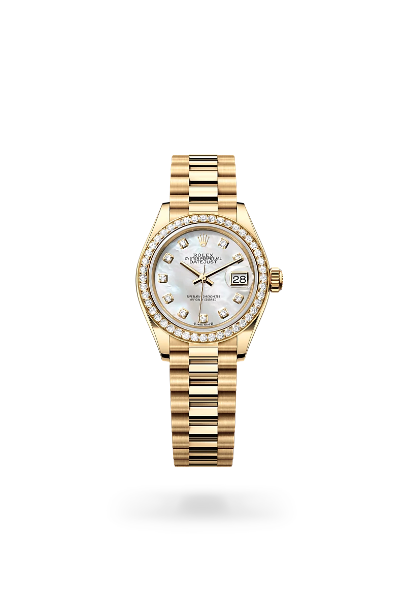 Rolex Lady-Datejust, 18-karatowe żółte złoto, M279138RBR-0015 - W.KRUK