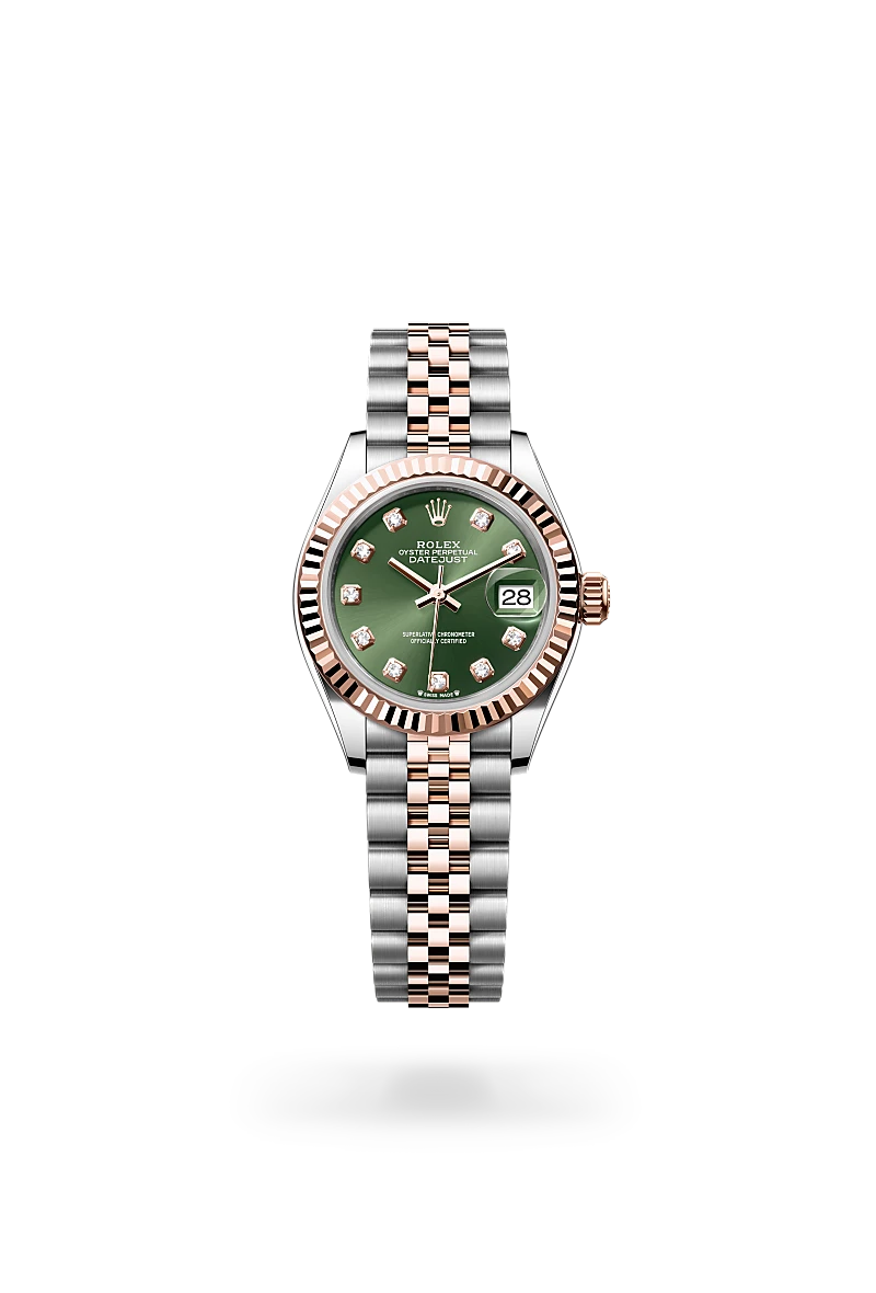 Rolex Lady-Datejust, Rolesor Everose – połączenie stali Oystersteel z różowym złotem Everose, M279171-0007 - W.KRUK
