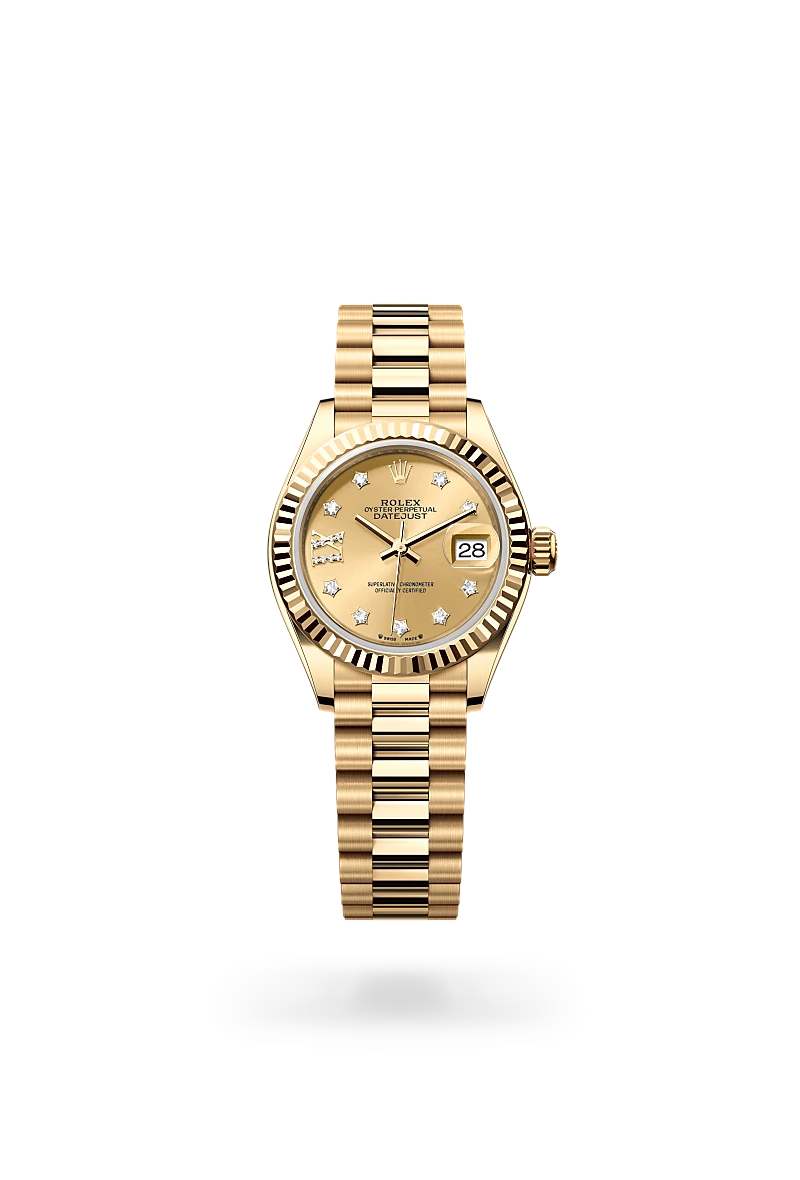 Rolex Lady-Datejust, 18-karatowe żółte złoto, M279178-0013 - W.KRUK