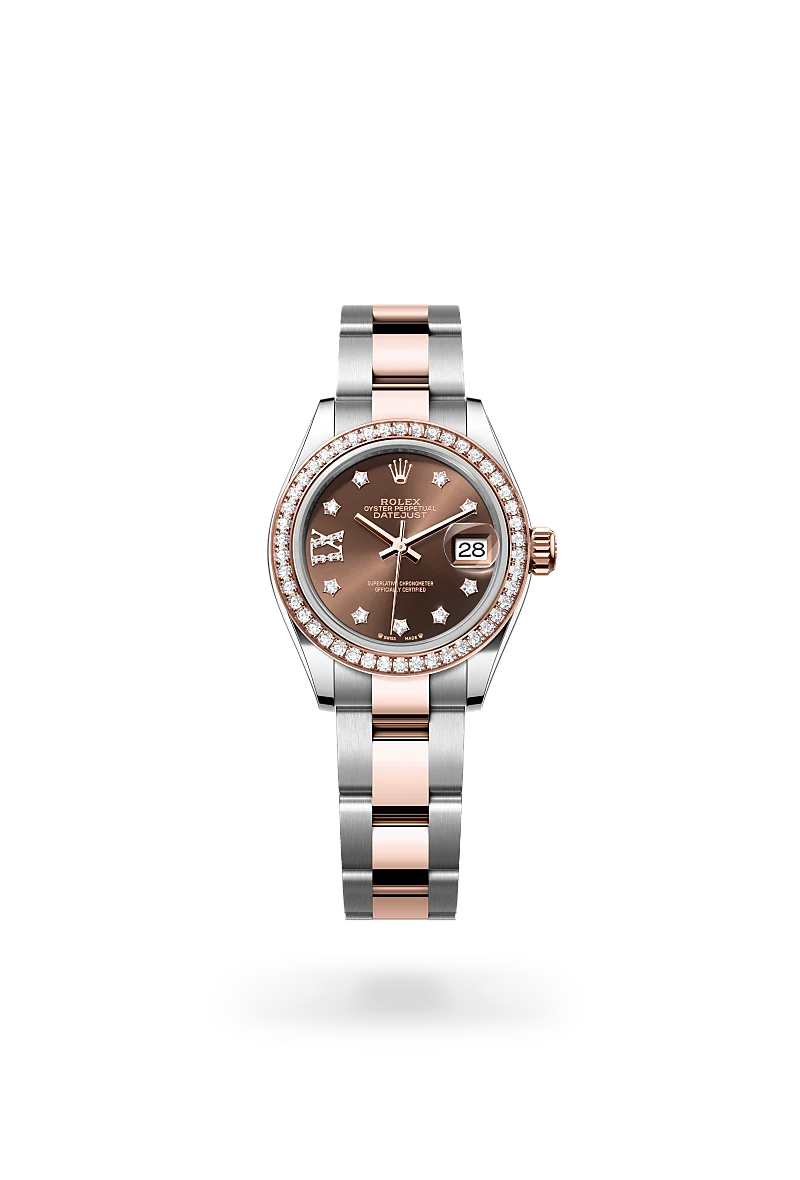 Rolex Lady-Datejust, Rolesor Everose – połączenie stali Oystersteel z różowym złotem Everose, M279381RBR-0004 - W.KRUK