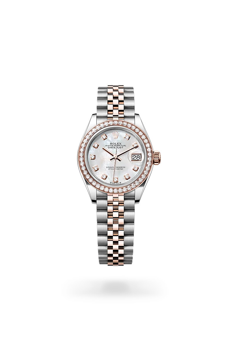 Rolex Lady-Datejust, Rolesor Everose – połączenie stali Oystersteel z różowym złotem Everose, M279381RBR-0013 - W.KRUK